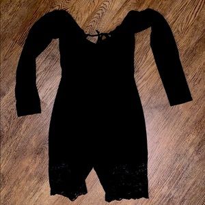 Lace romper